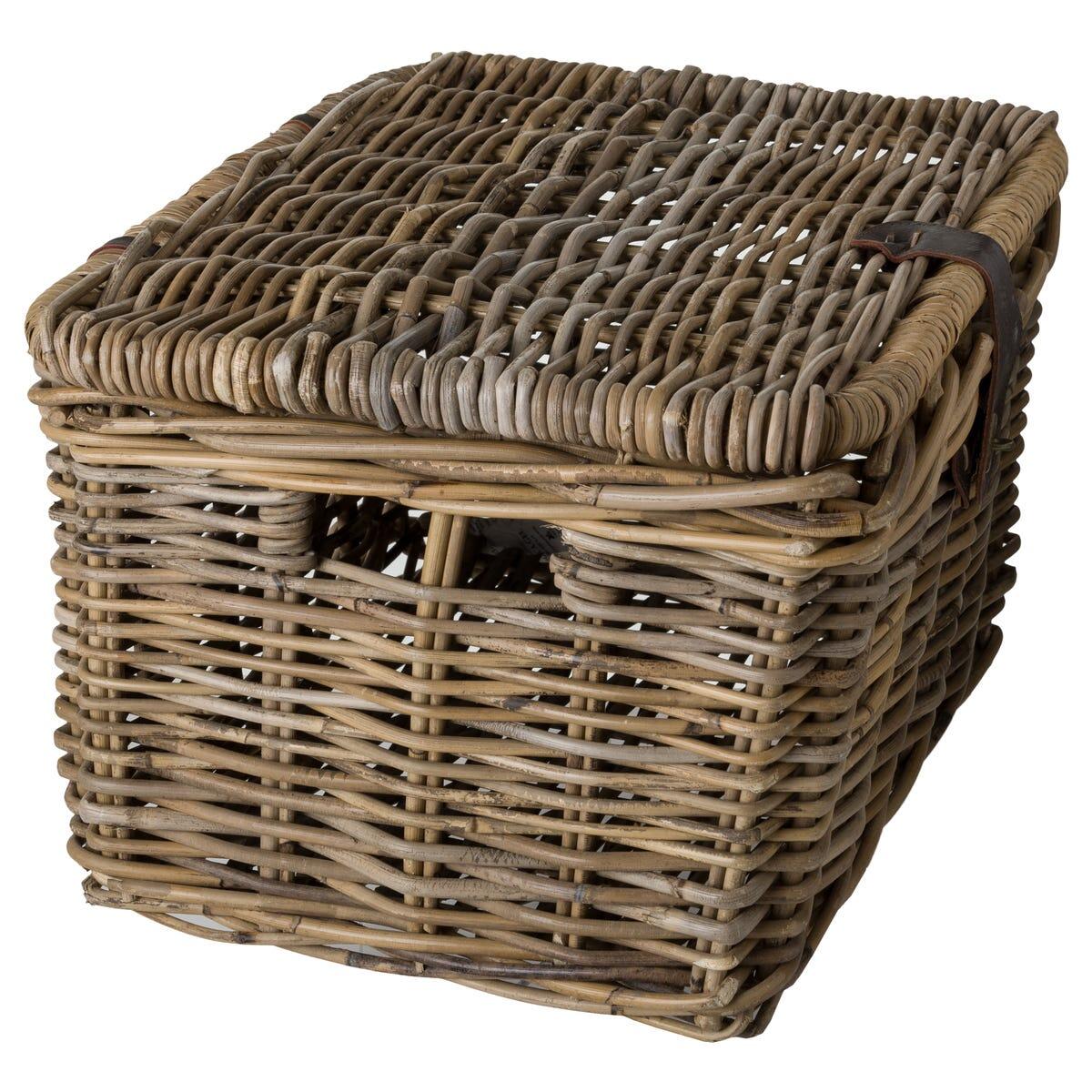 Fastrider Sera Rattan Cesta de la bicicleta met Klep 5/7