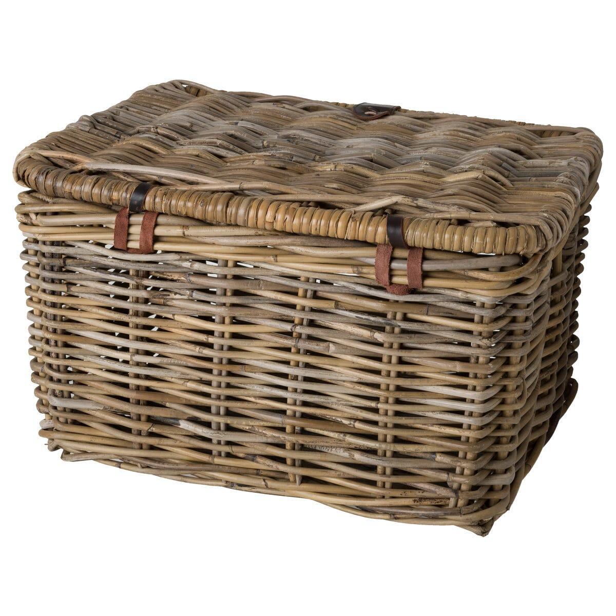Fastrider Sera Rattan Cesta de la bicicleta met Klep 7/7