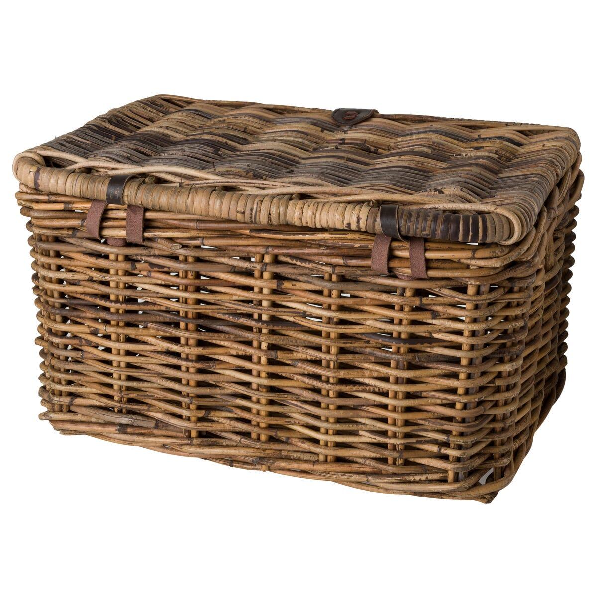 Fastrider Sera Rattan Cesta de la bicicleta met Klep 6/6