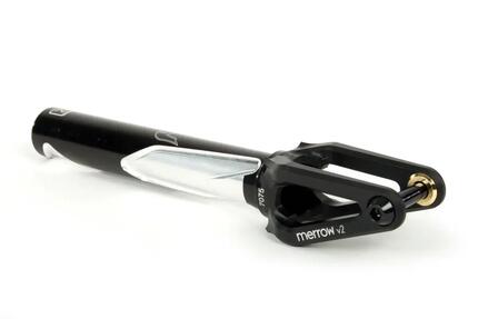 ETHIC Gabel MERROW V2 Schwarz Chrom