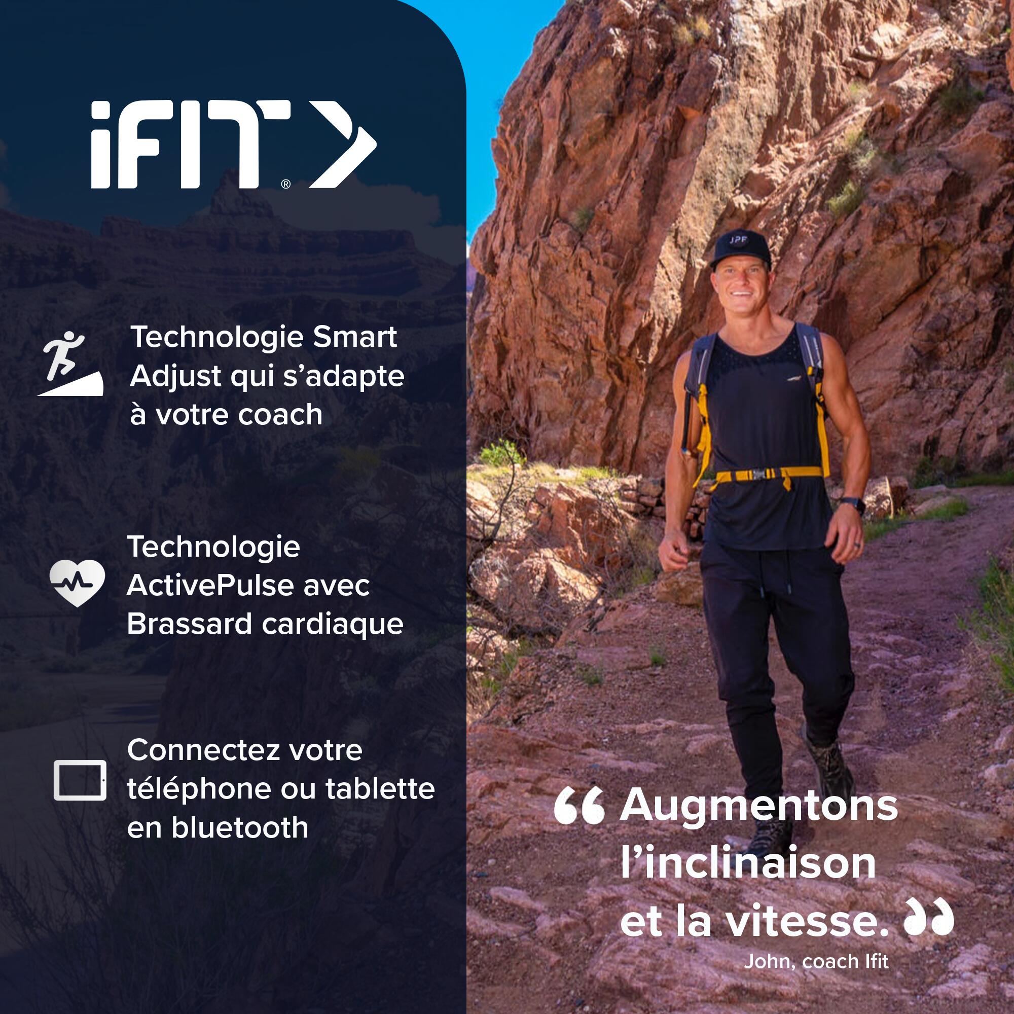 Tapis de course Carbon TLX / 20km/h / Connecté iFIT 6/7