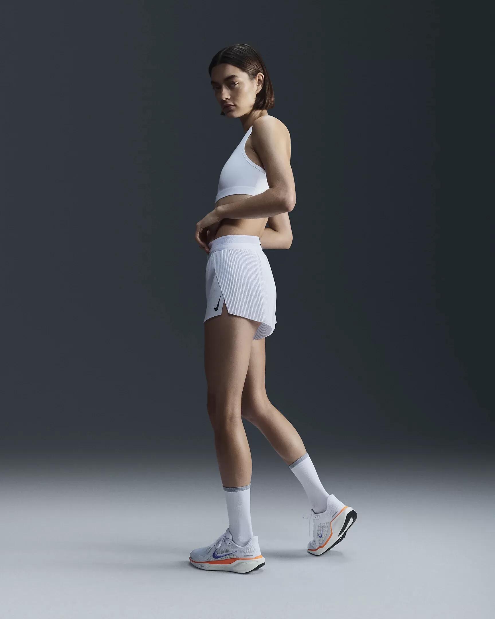 Top - reggiseni sportivi donna nike bianco 4/4