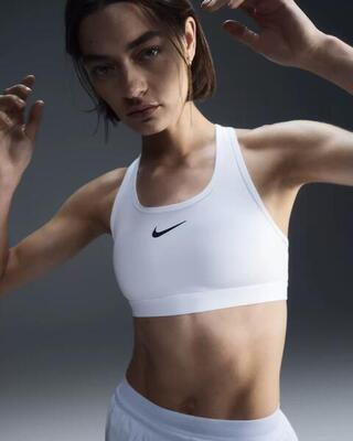 Top - reggiseni sportivi donna nike bianco
