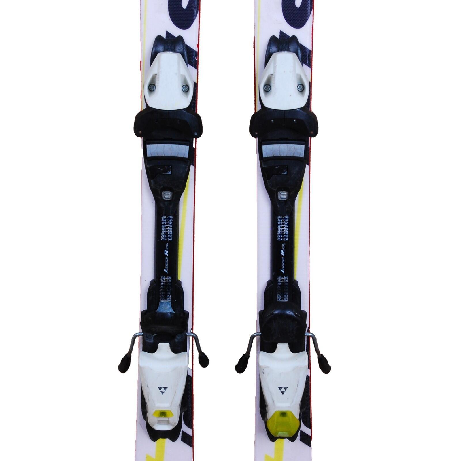 RECONDITIONNE - Ski Junior Fischer Rc4 Super Race Jr + Fixations 3/4