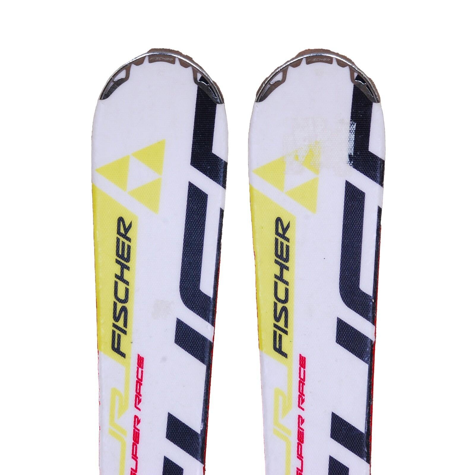 RECONDITIONNE - Ski Junior Fischer Rc4 Super Race Jr + Fixations 2/4