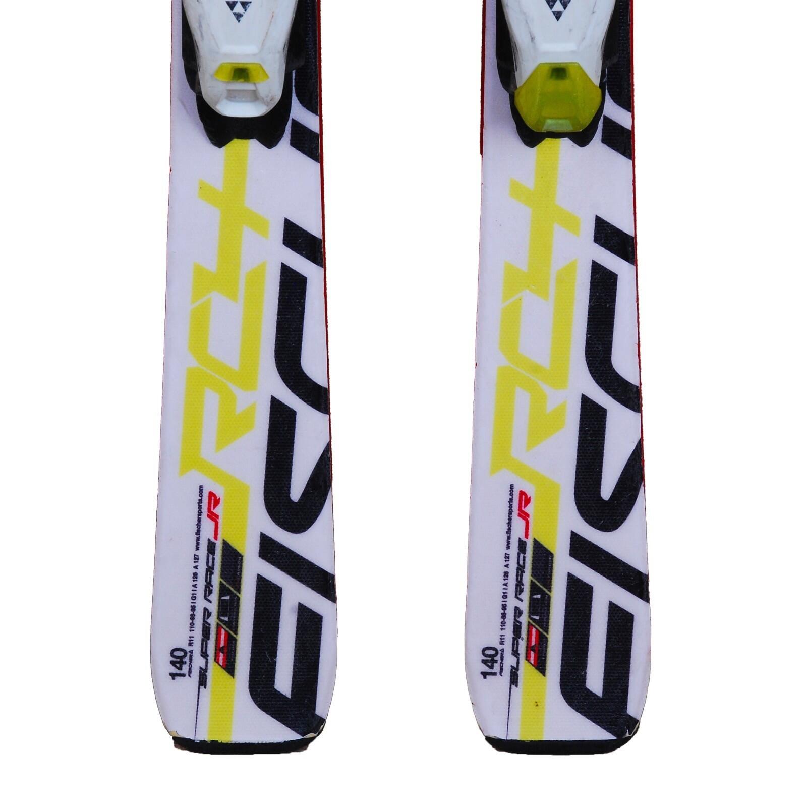 TWEEDEHANDS - Gebruikte Junior Ski Fischer Rc4 Superrace Jr + Bindingen 4/4