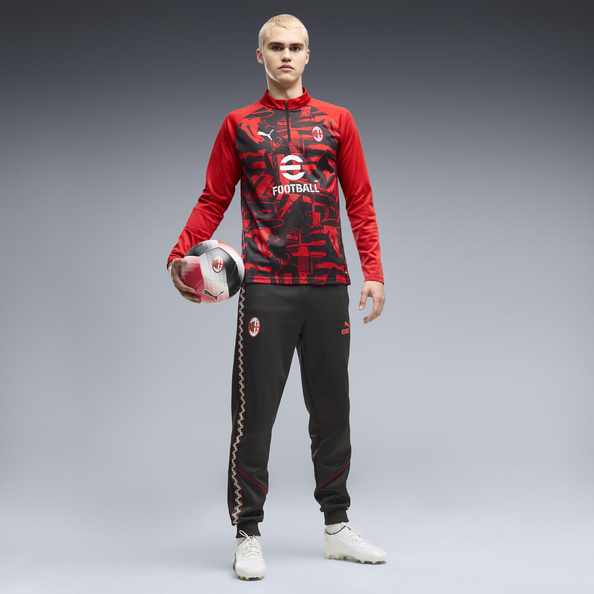 Męskie spodnie AC Milan KING Anthem PUMA 2/5