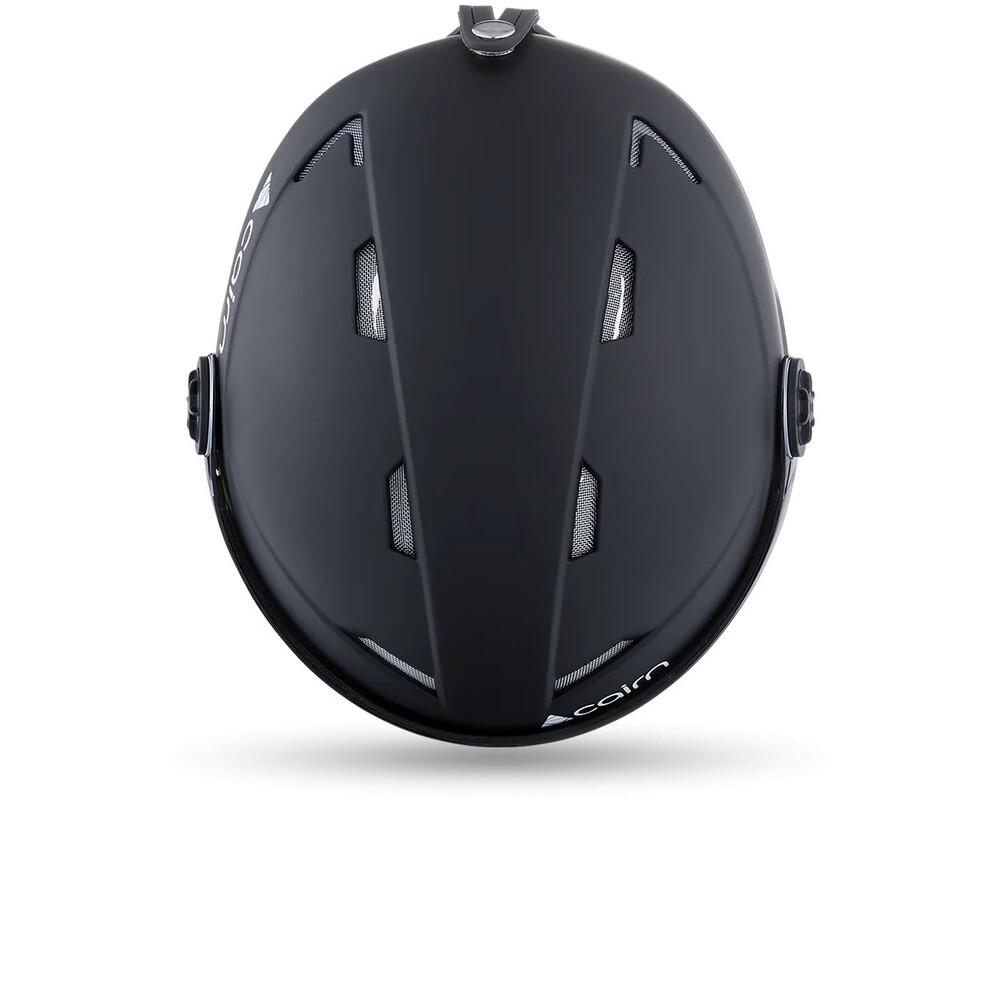 CAIRN Casque de ski junior ANDROID VISOR J - MAT BLACK 3/7