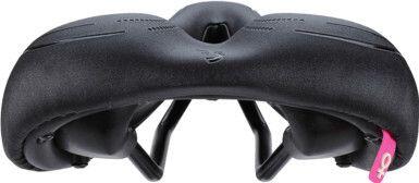 Selle femme BBB Cromo LadySport 162mm Noir 3/4