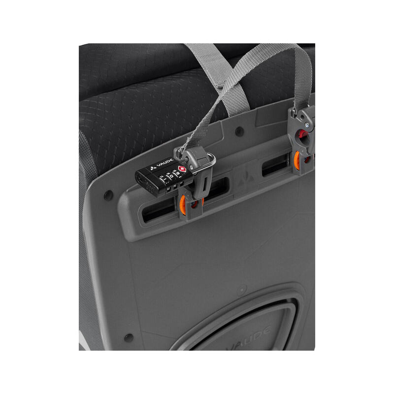Geantă de bicicletă Vaude Aqua Back Plus impermeabilă 24L neagră