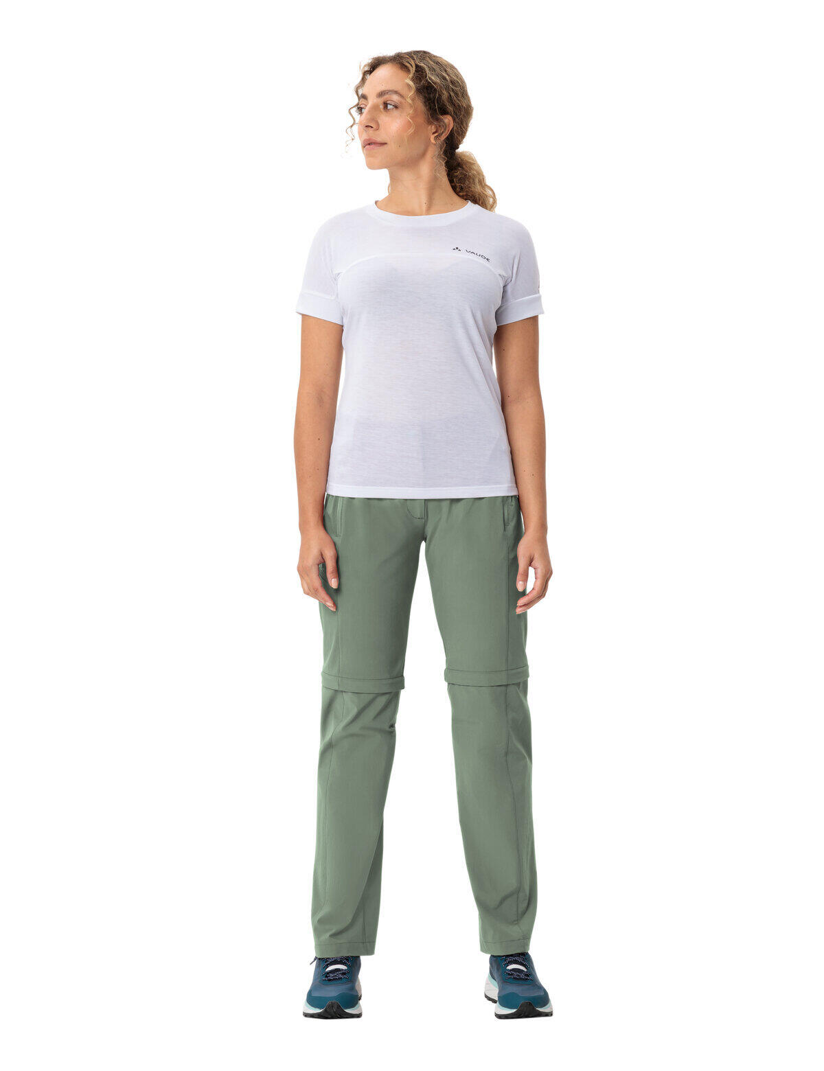 Pantaloni donna con zip VAUDE Farley Zo II 7/7