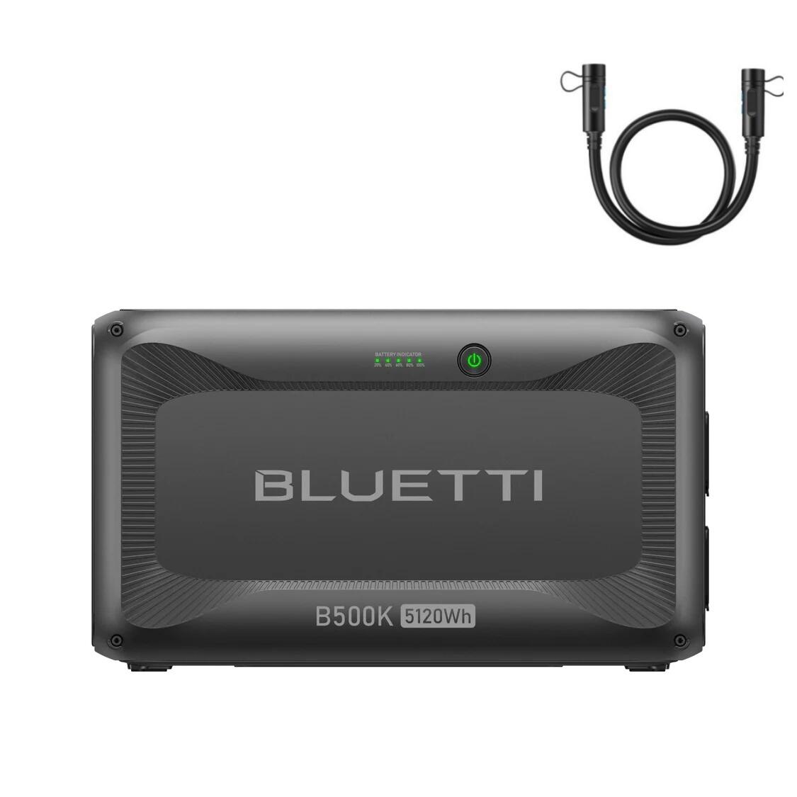 B500K BLUETTI Bateria rozszerzająca 5120Wh do domu, awarii - 99% ODNAWIALNE