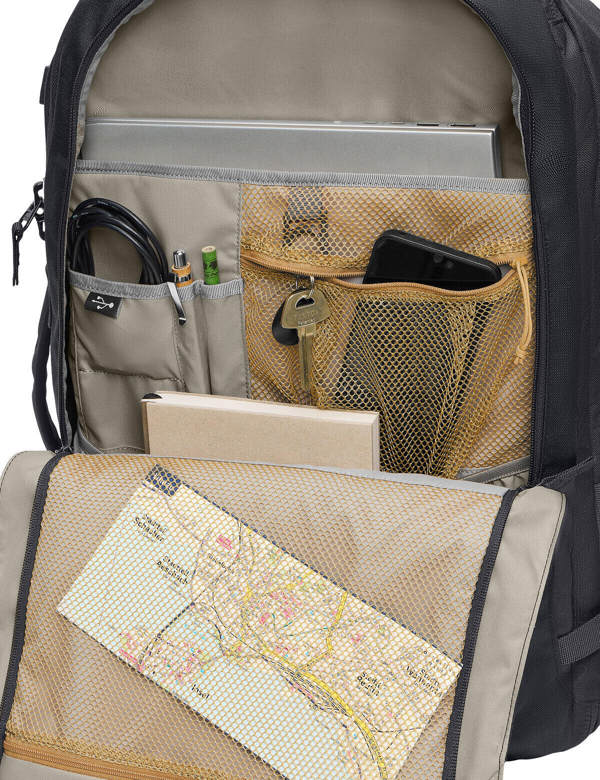 Mochila de viagem VAUDE Carry-On 38 6/7