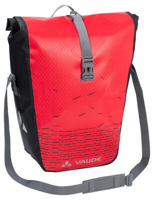 Vaude aqua back print single - achtertas voor bagagedrager