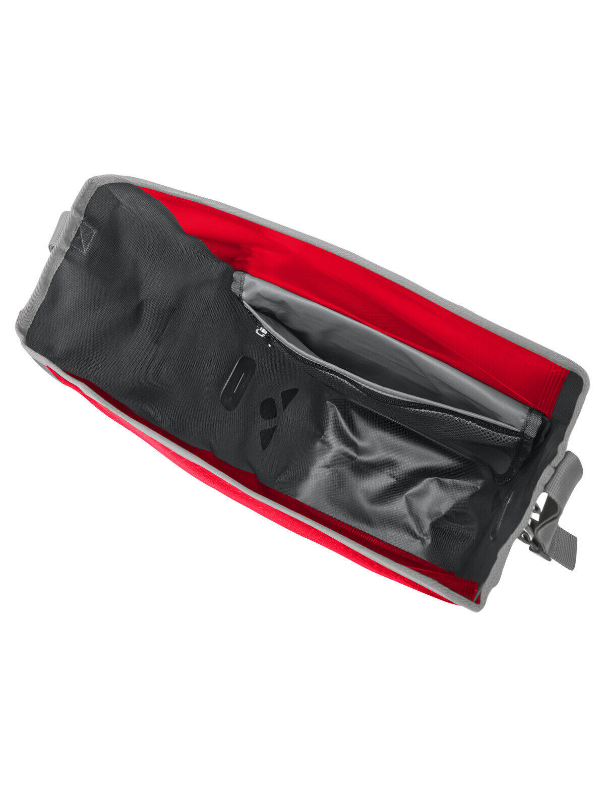 Aqua Front 28 L Borsa per bicicletta - Rosso 3/7
