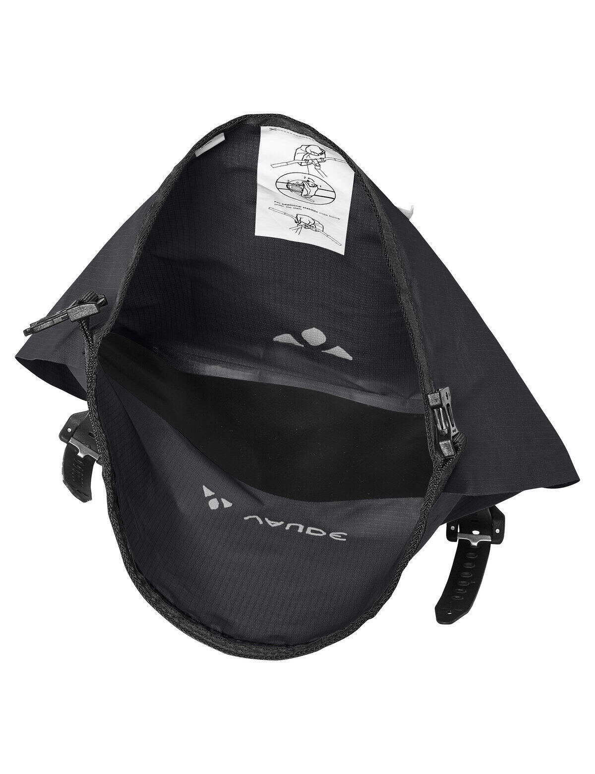 Sacoche Guidon VAUDE Shopair Box – Urbaine, Étanche, Fixation Rapide – Pour Courses à Vélo