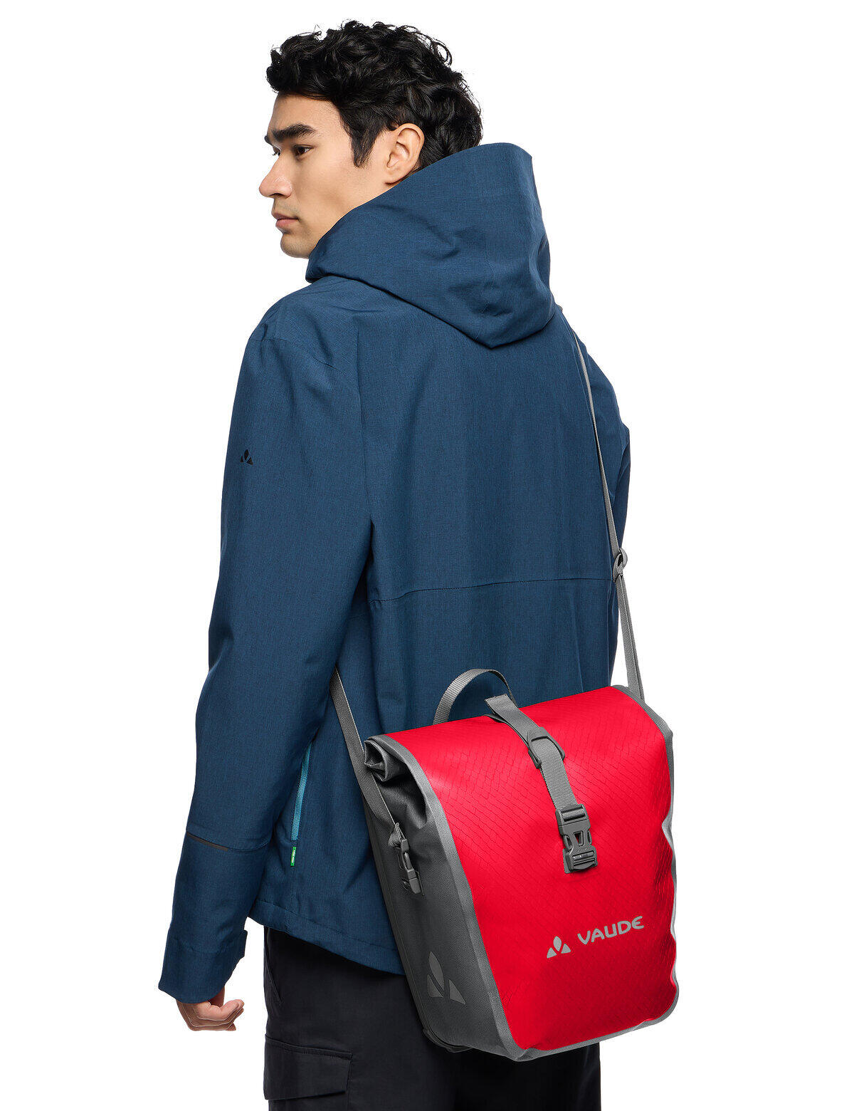 Aqua Front 28 L Borsa per bicicletta - Rosso 7/7