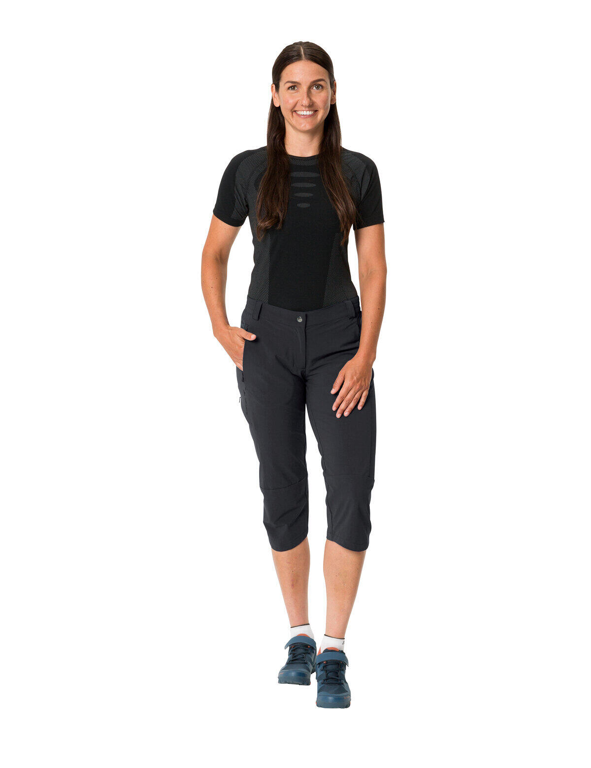 Pantaloni 3/4 donna VAUDE Yaras 7/7