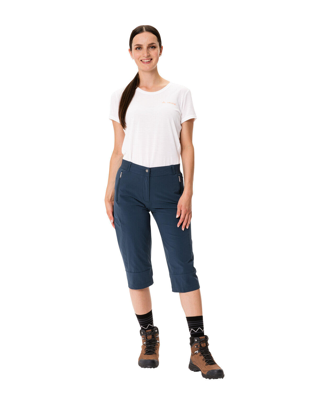 Pantalon femme VAUDE Farley Stretch Capri III 7/7