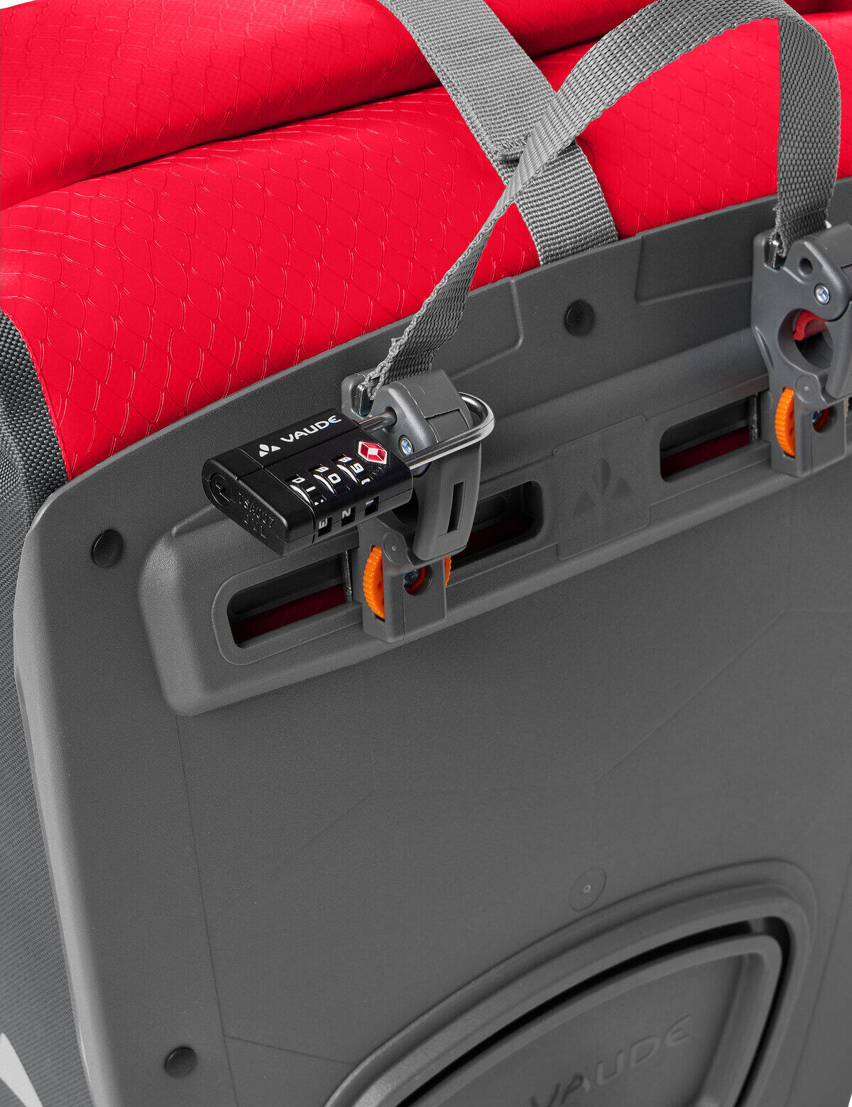 Aqua Front 28 L Borsa per bicicletta - Rosso 6/7