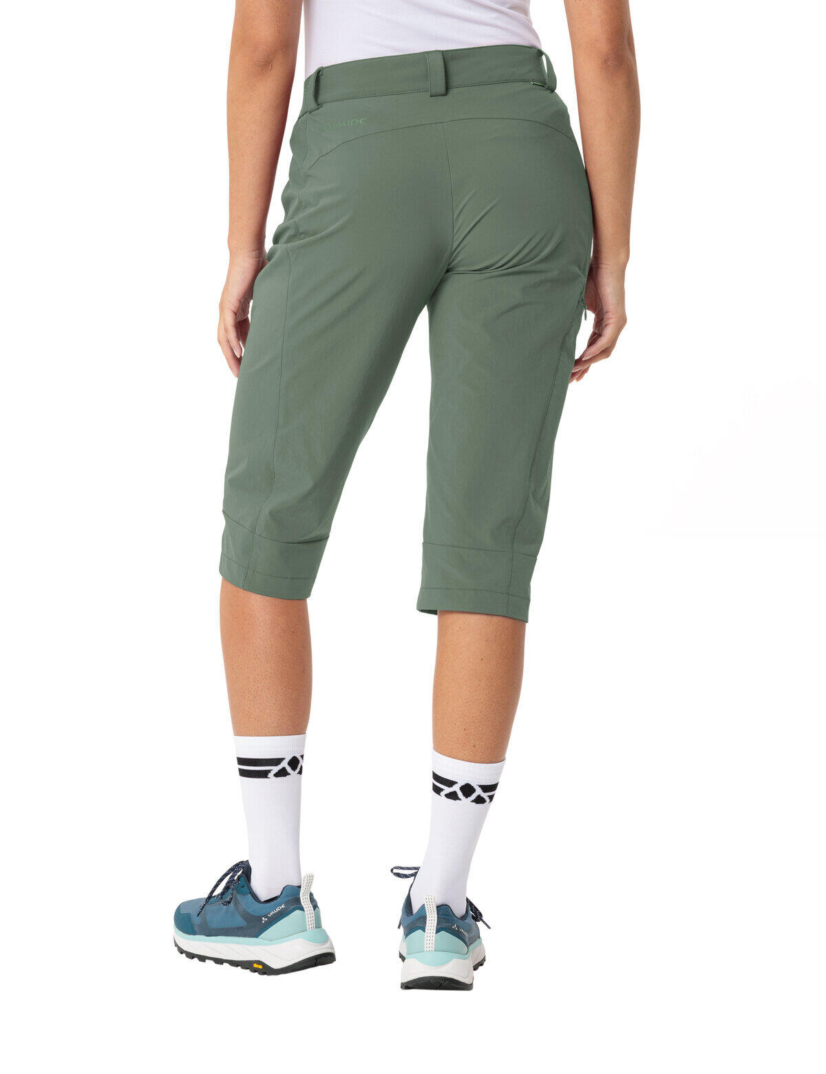 Pantaloni da donna VAUDE Farley Capri III 4/7