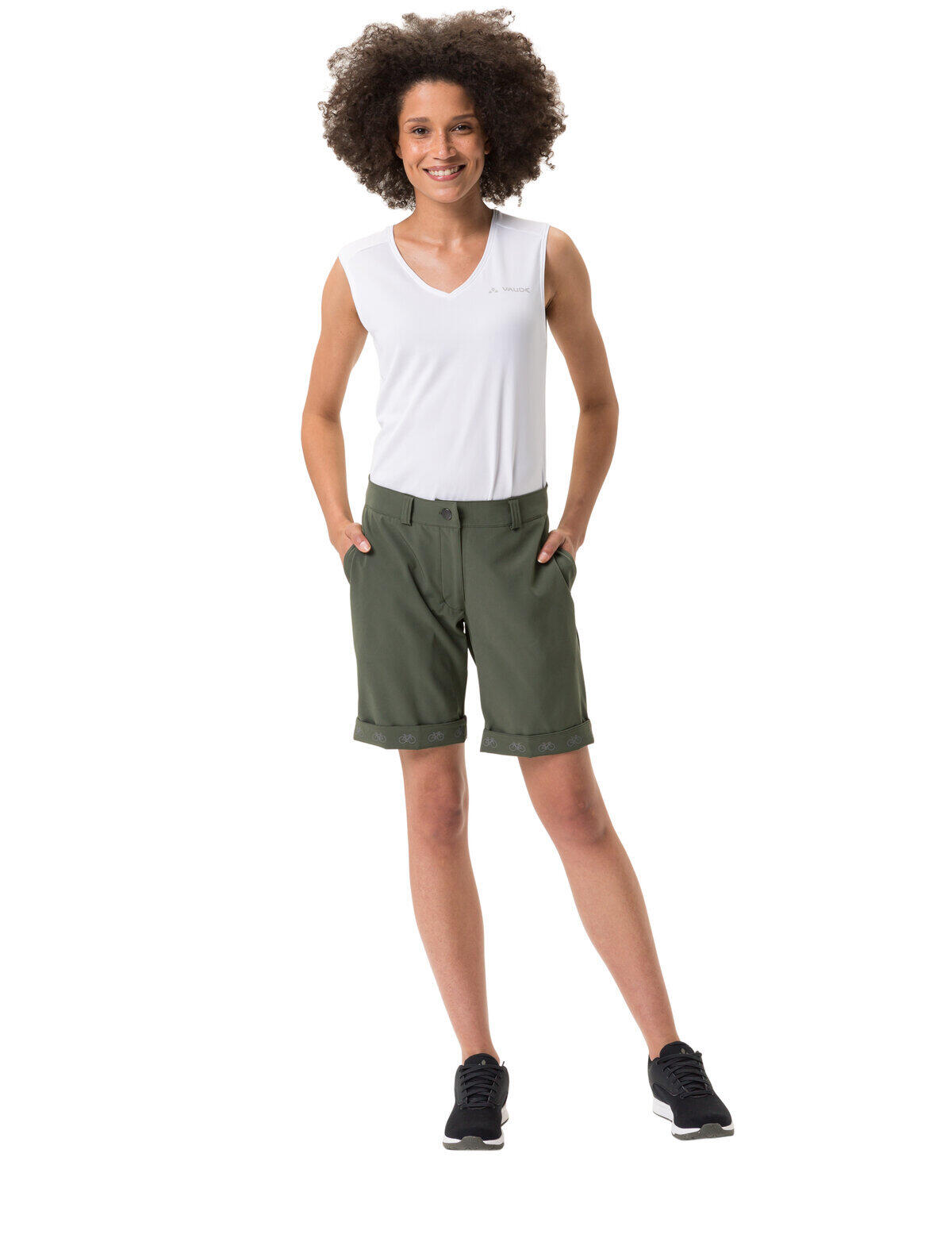 Pantalón corto mujer VAUDE Cyclist 7/7