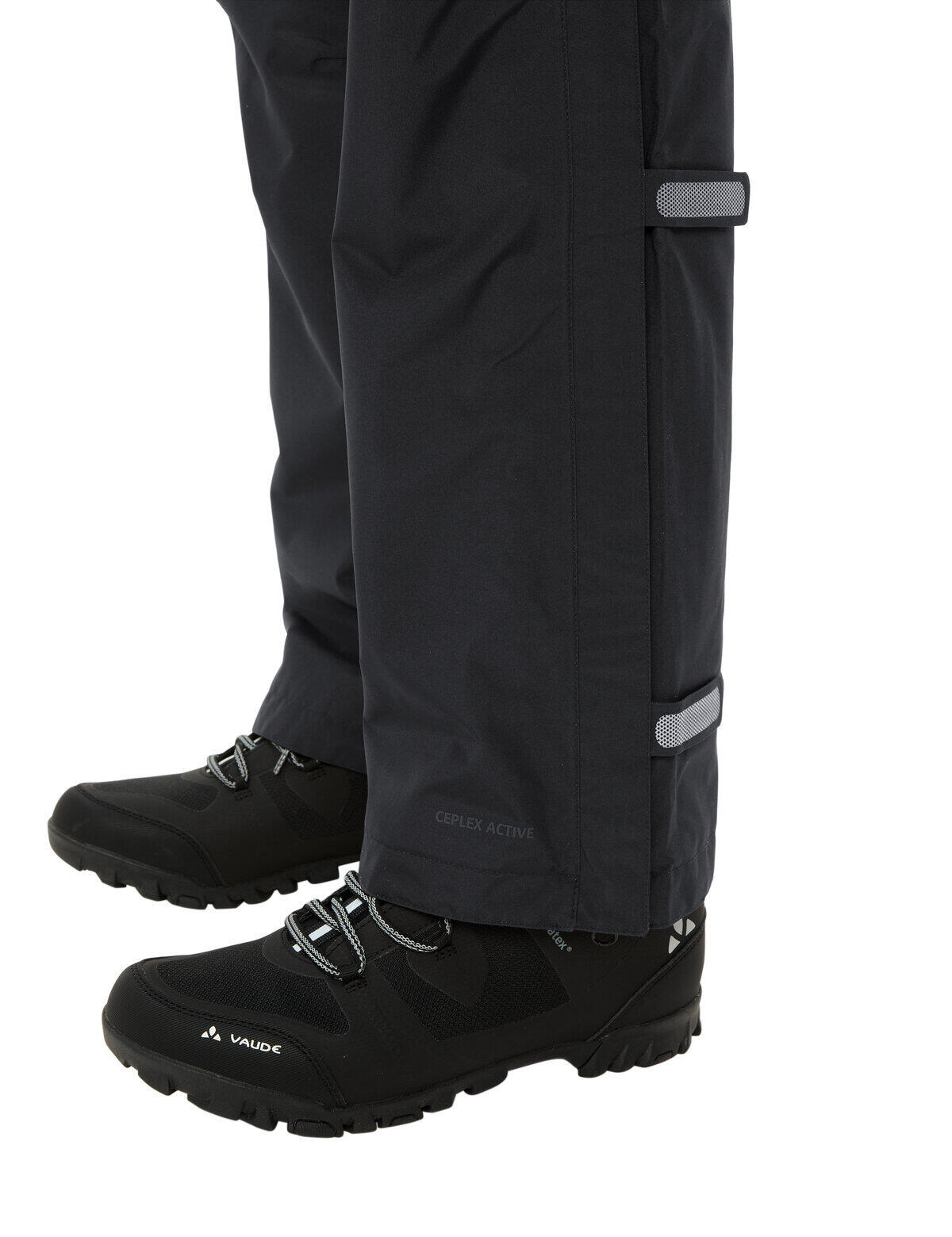 Pantalones de lluvia con cremallera completa VAUDE Fluid II 6/7