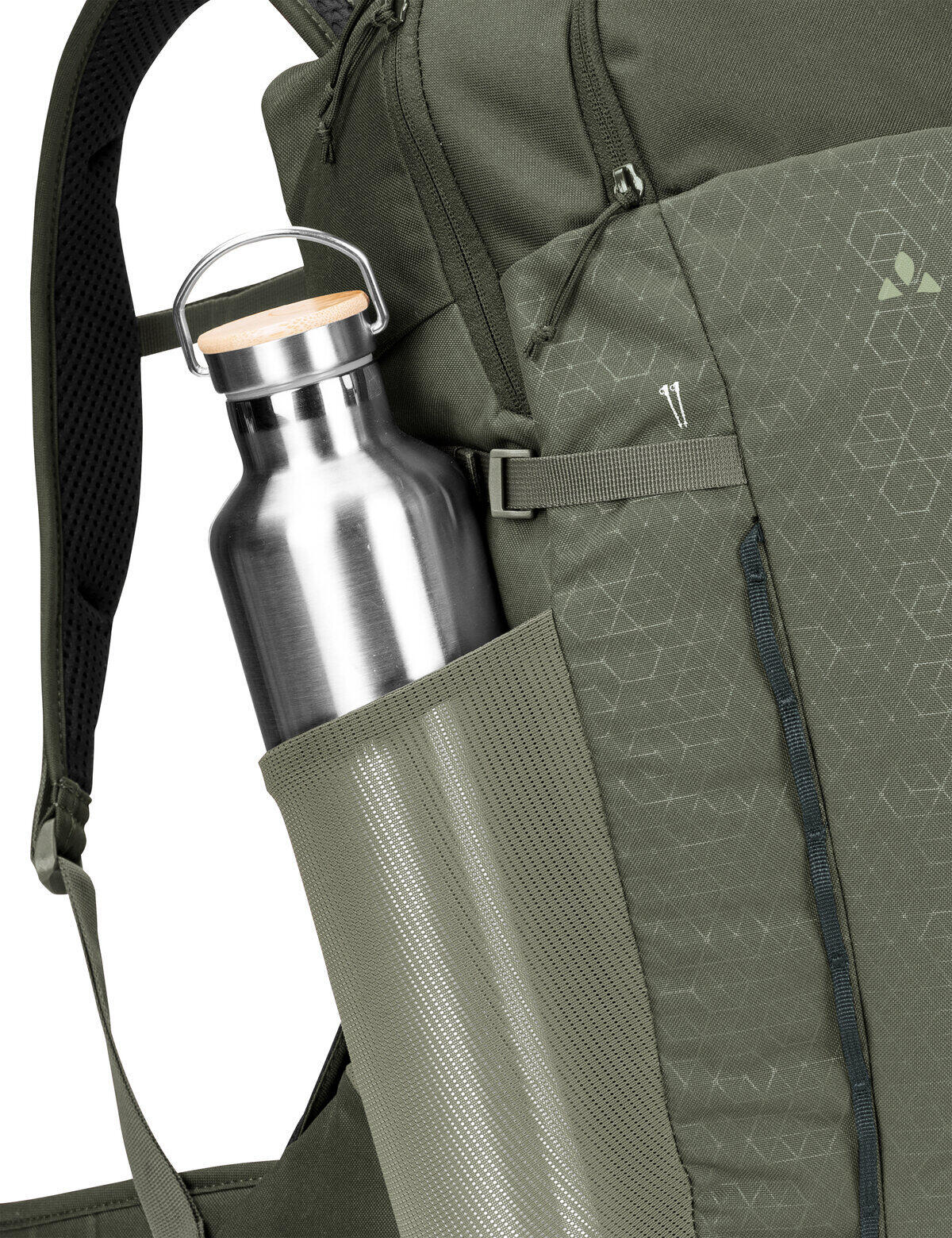 Mochila de poliéster reciclado VAUDE Agile Air 6/7