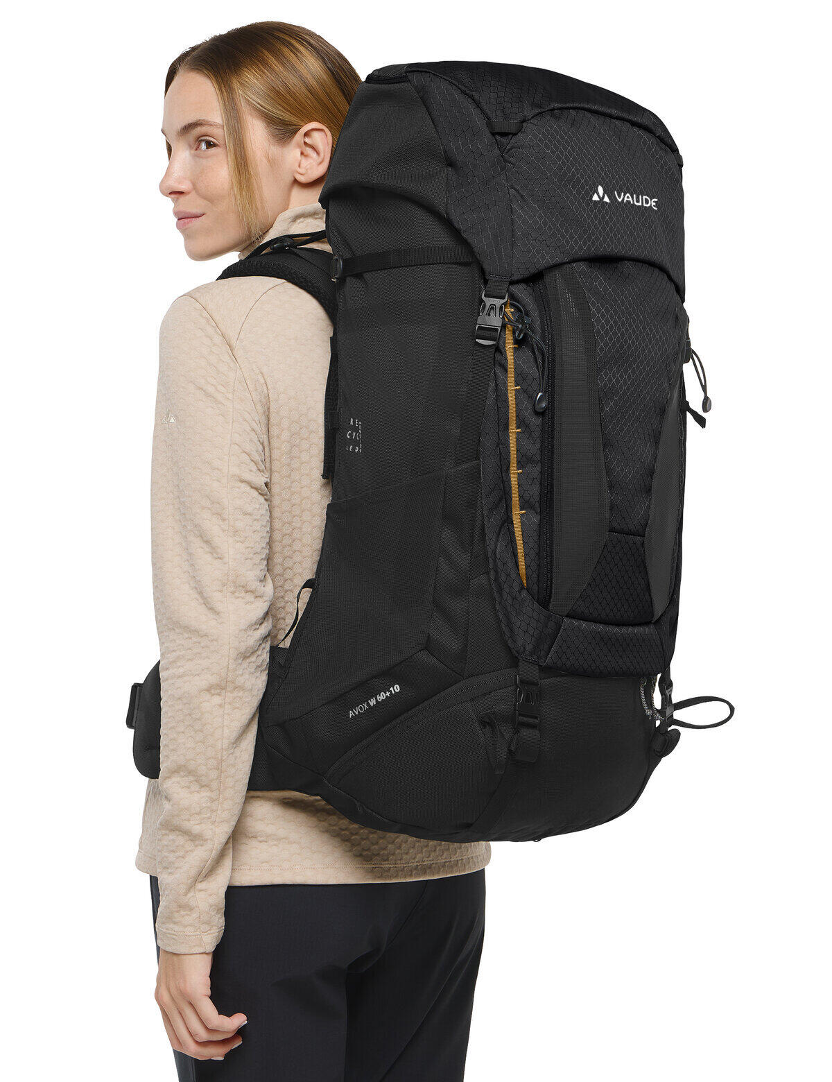 Plecak trekkingowy damski Vaude Avox 60+10 - black 7/7