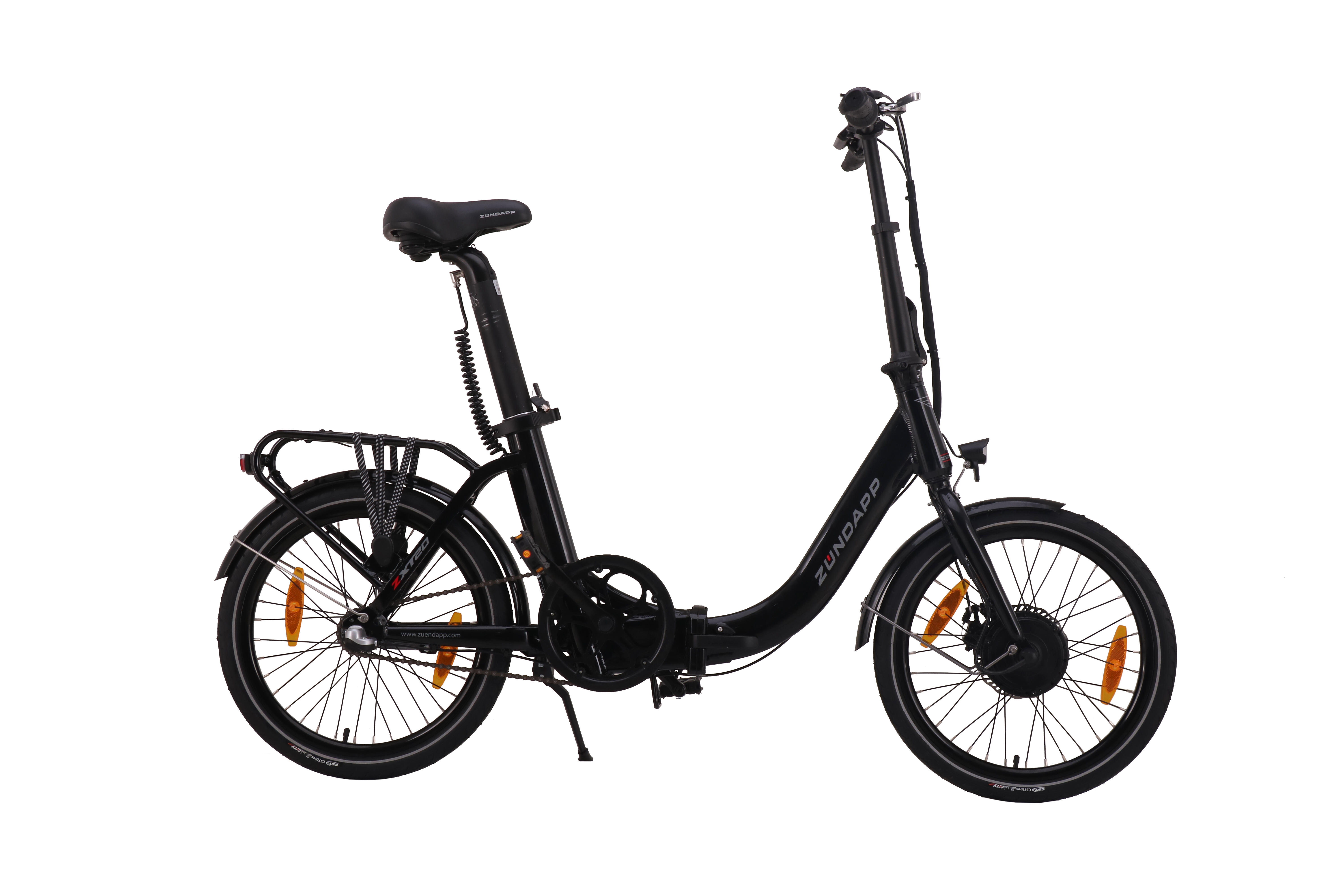 Regal  20" Shimano 6 SP Folding eBike ZXT20 Black