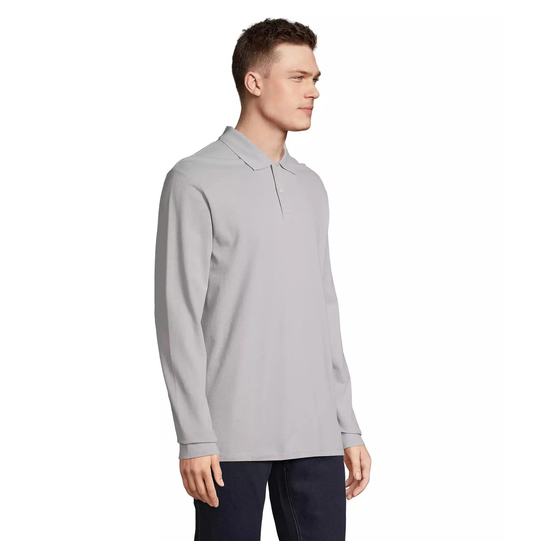 Langärmeliges Polo-Shirt Sol's Pacific 3/3
