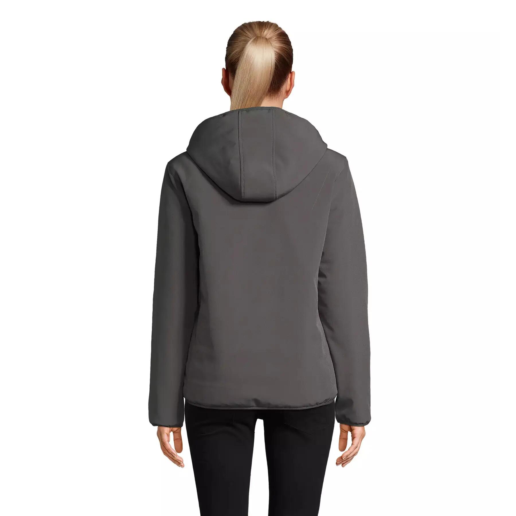 Parka softshell de mujer Sol's Falcon Padded 3/3