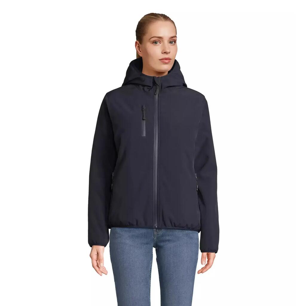 Women's softshell parka Sol's Falcon Padded