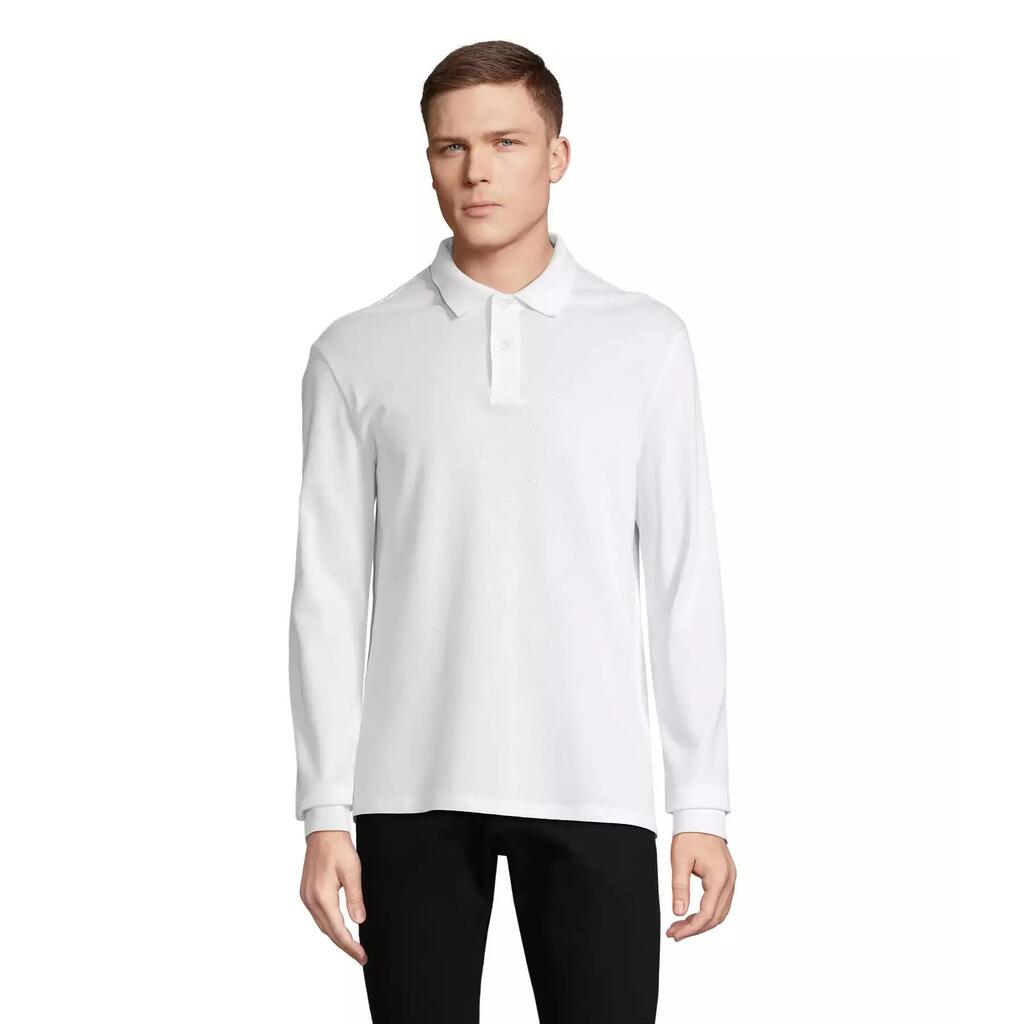 Long sleeve polo shirt Sol's Pacific