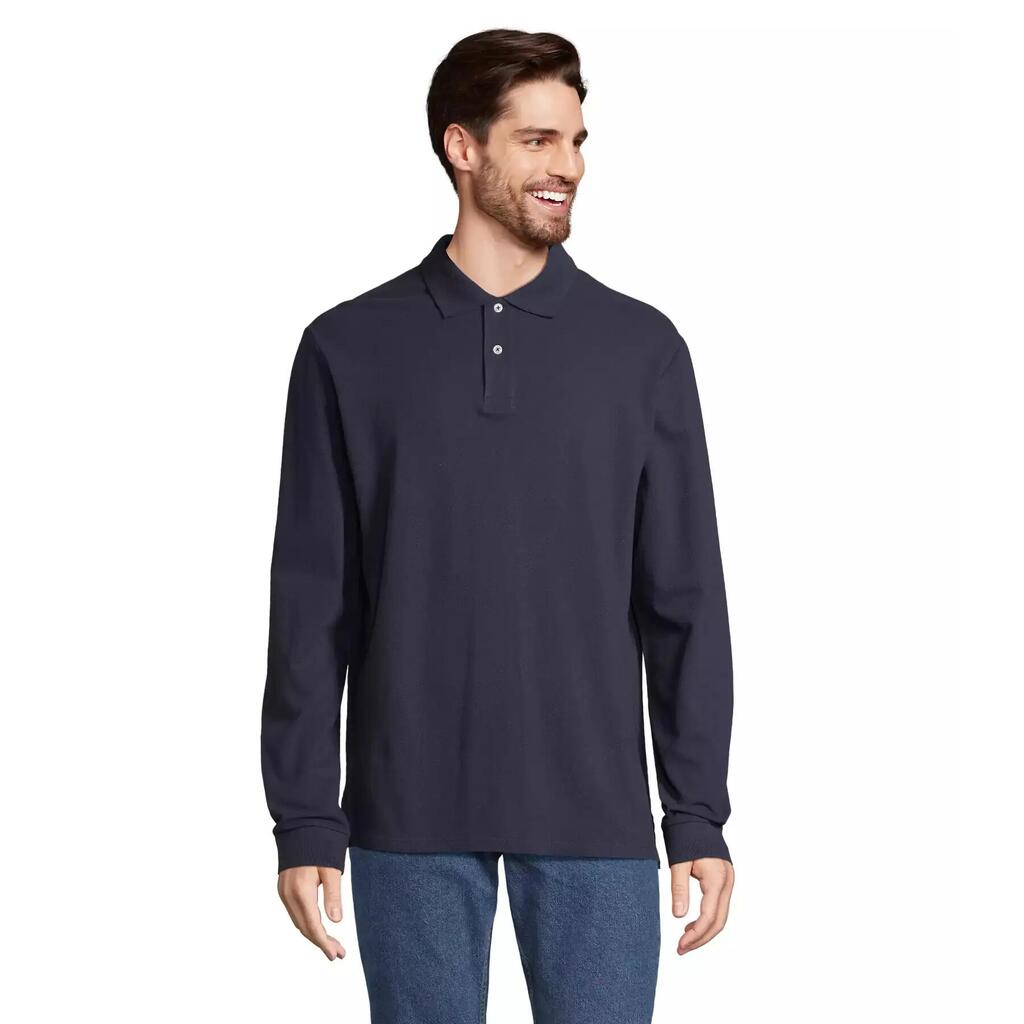Long sleeve polo shirt Sol's Pacific