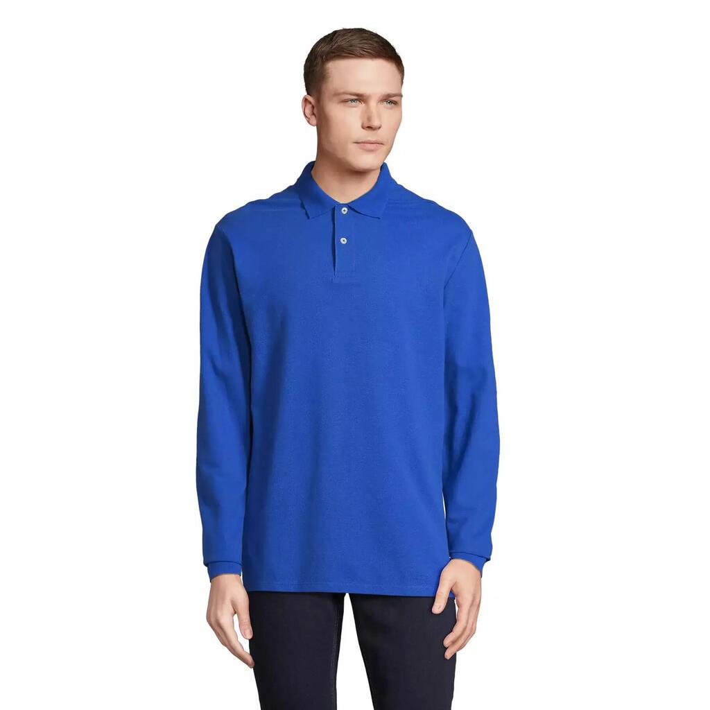 Long sleeve polo shirt Sol's Pacific