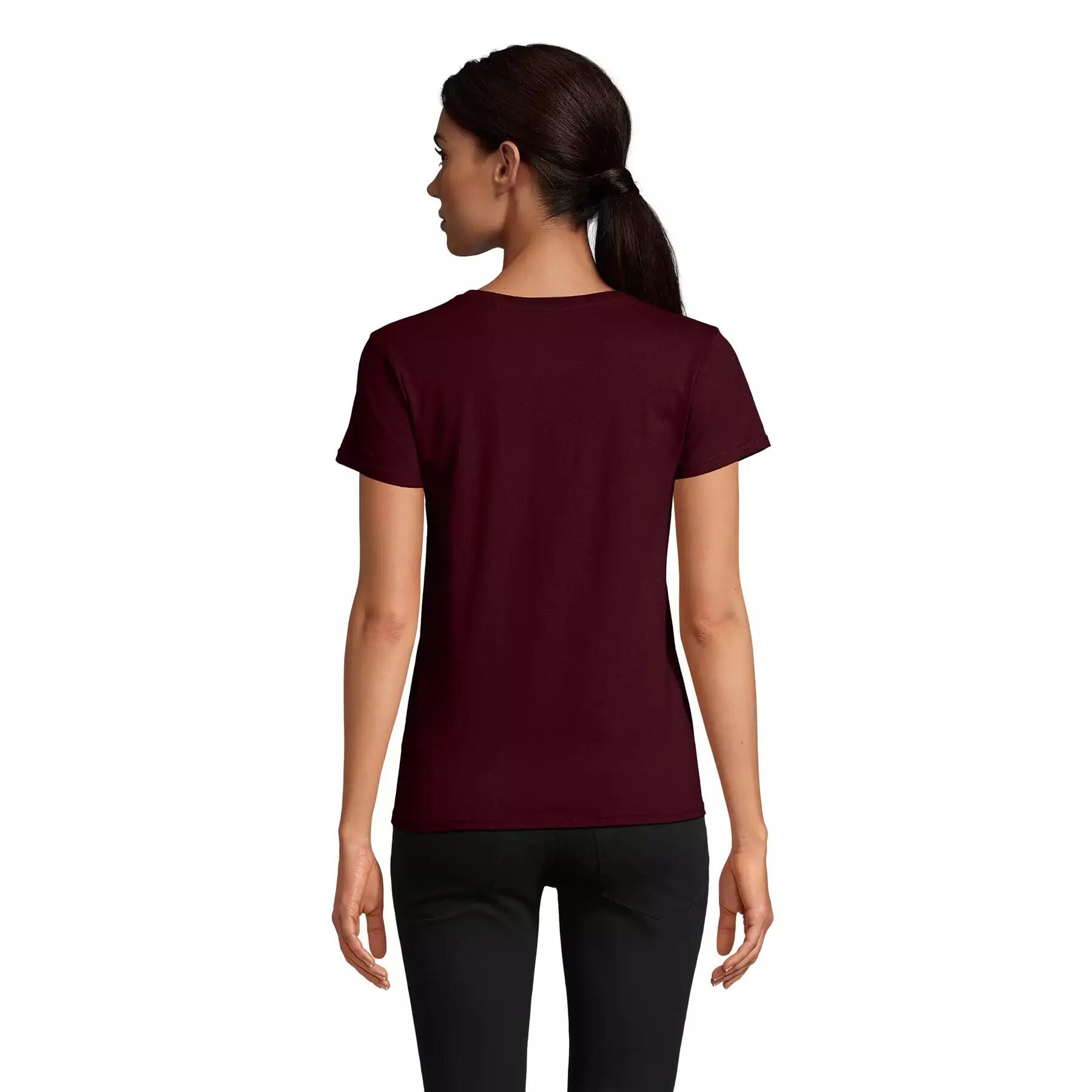 Dames T-shirt van jersey met een slim fit Sol's Pioneer 2/3
