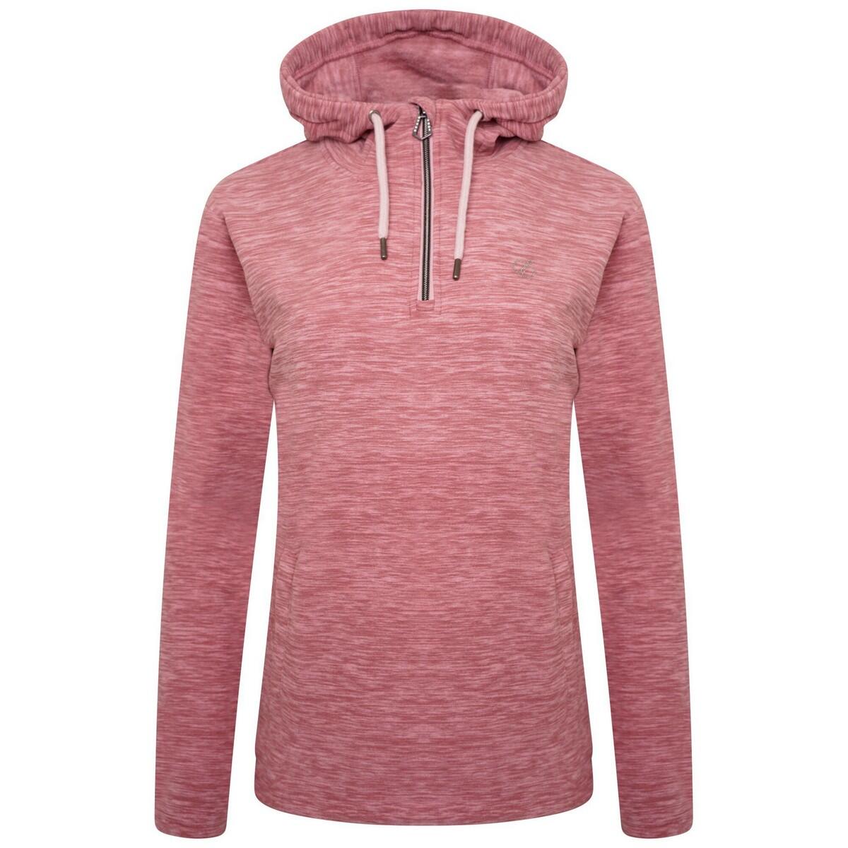 DARE 2B Womens/Ladies Obsessed Half Zip Fleece Top (Powder Pink)