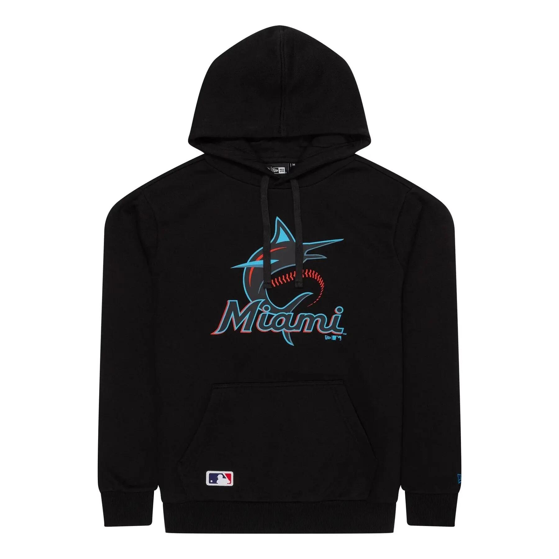 Sweatshirt à capuche Miami Marlins Nos MLB Regular 1/3