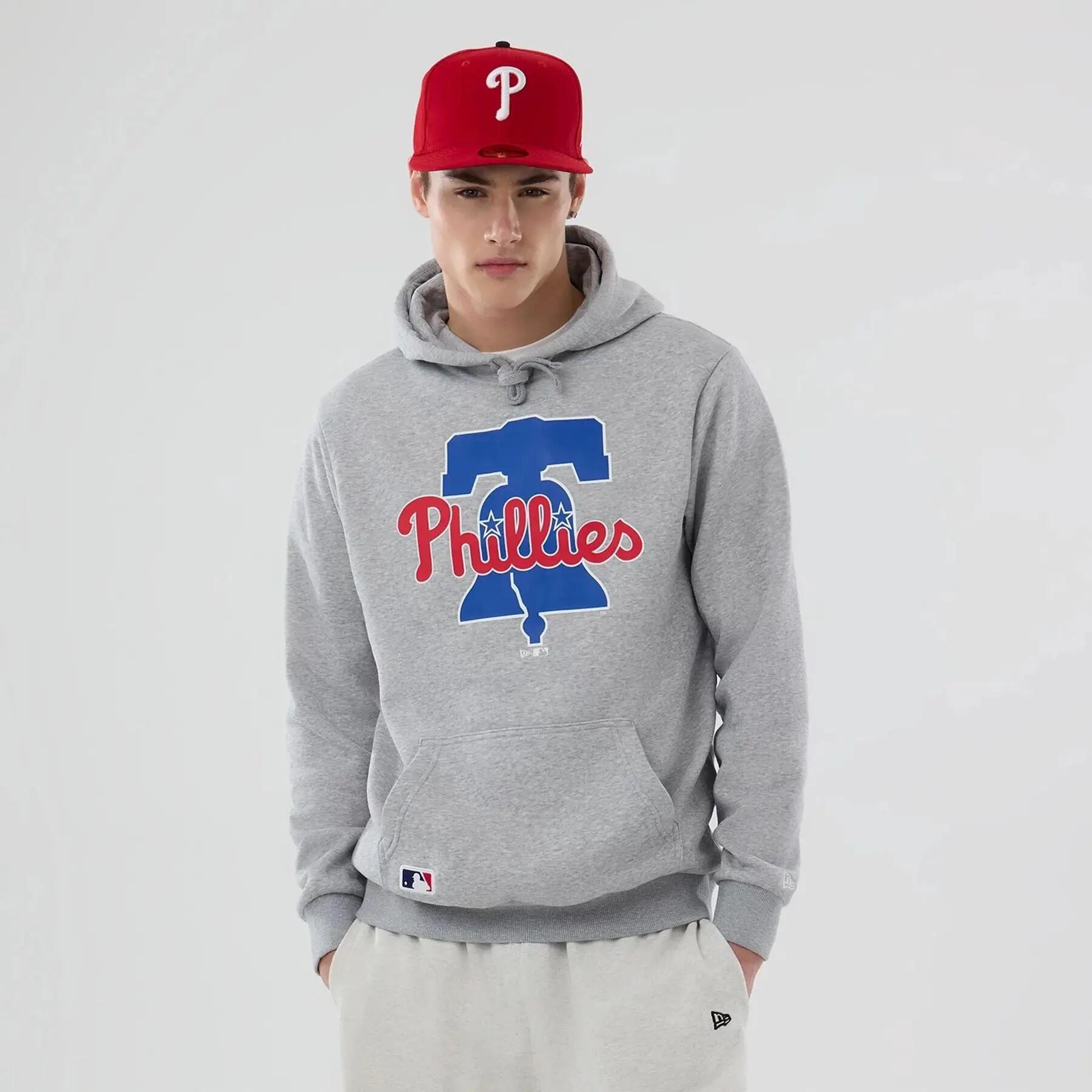 Sweatshirt à capuche Phillie Nos MLB Regular HGR 2/7