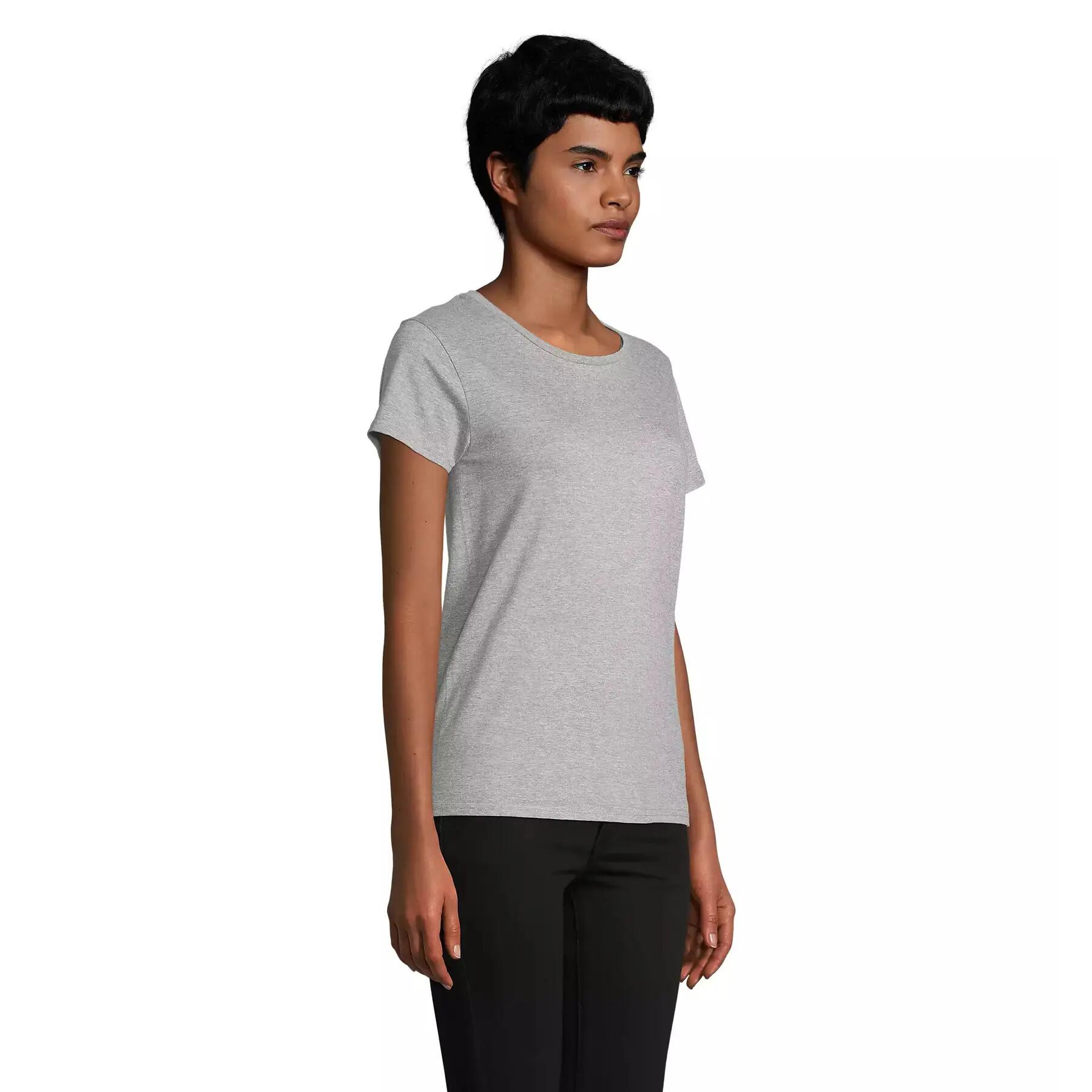 Dames T-shirt van jersey met een slim fit Sol's Pioneer 3/3