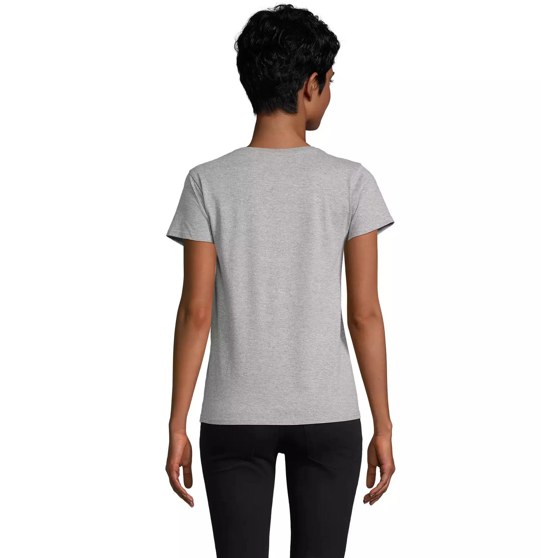Dames T-shirt van jersey met een slim fit Sol's Pioneer 2/3