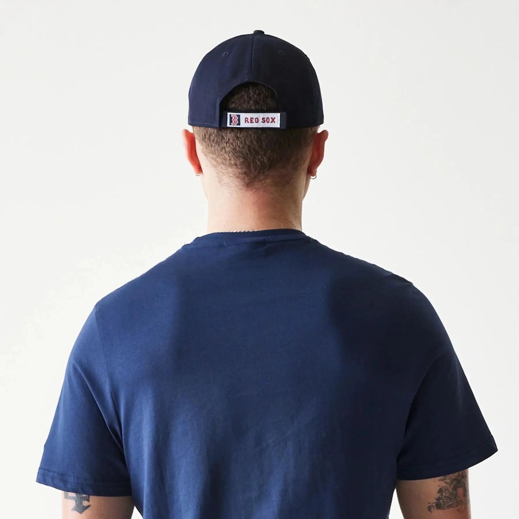 T-Shirt MLB Boston Red Sox New Era Bleu marine 4/7