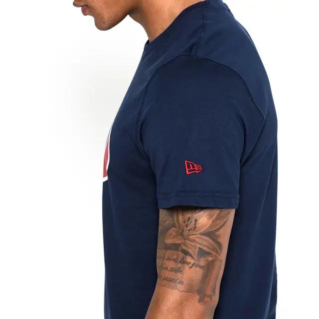 New Era Herren T-Shirt NFL Houston Texans Logo marineblau 6/7