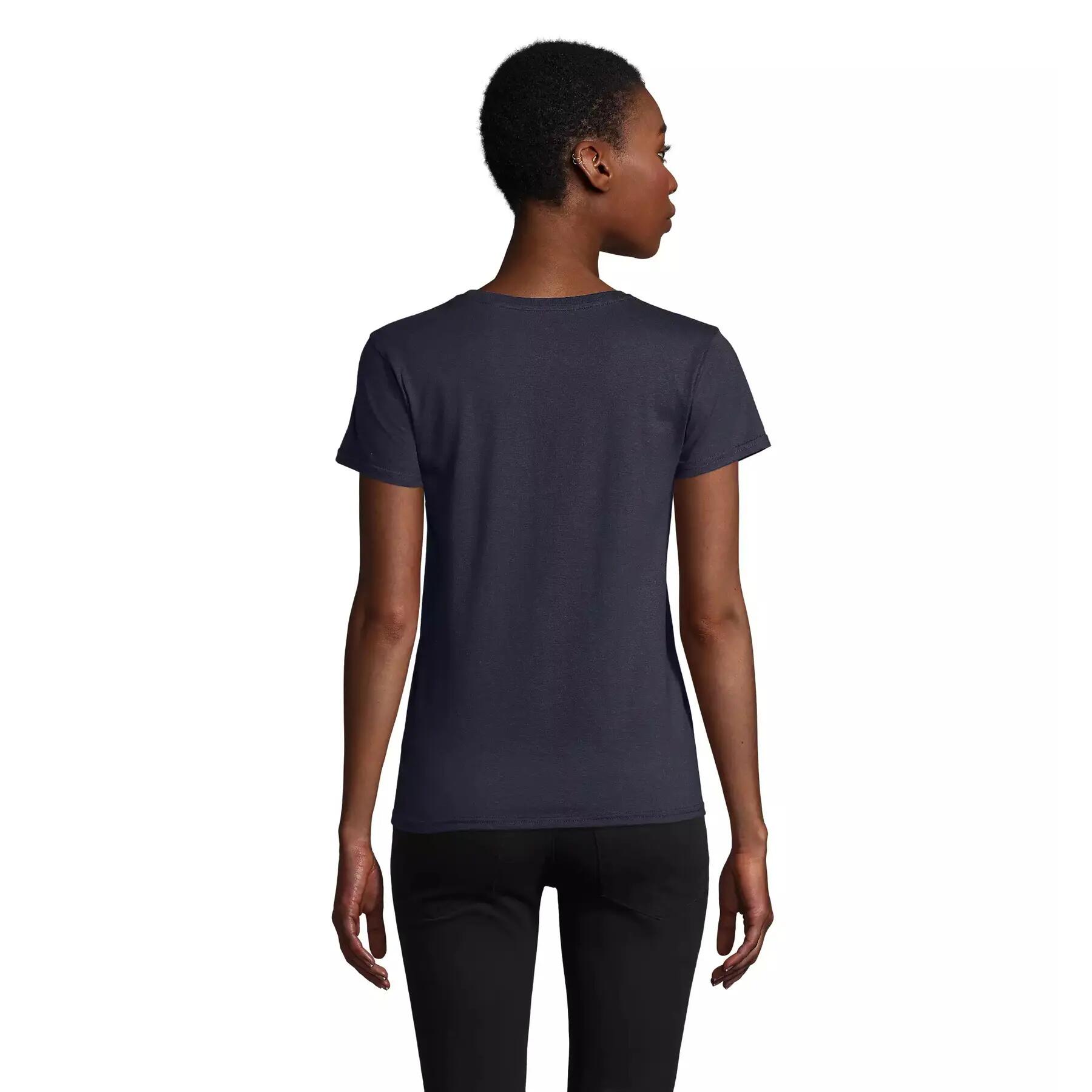 Figurbetontes Jersey-T-Shirt für Frauen Sol's Pioneer 3/3