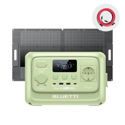 Elite 30 v2 zonne-generator met 100w paneel, 288wh 600w voor camping en outdoor