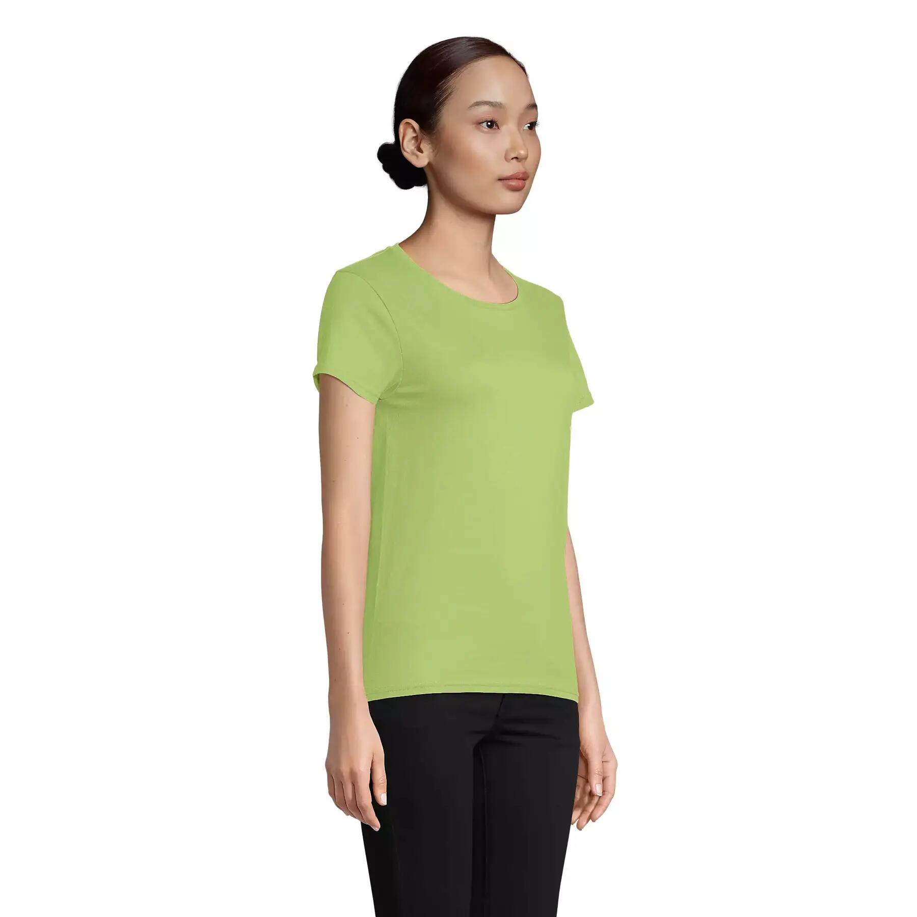 Figurbetontes Jersey-T-Shirt für Frauen Sol's Pioneer 3/3