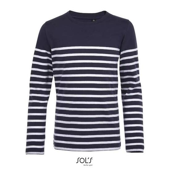 T-shirt manches longues enfant Sol's Matelot