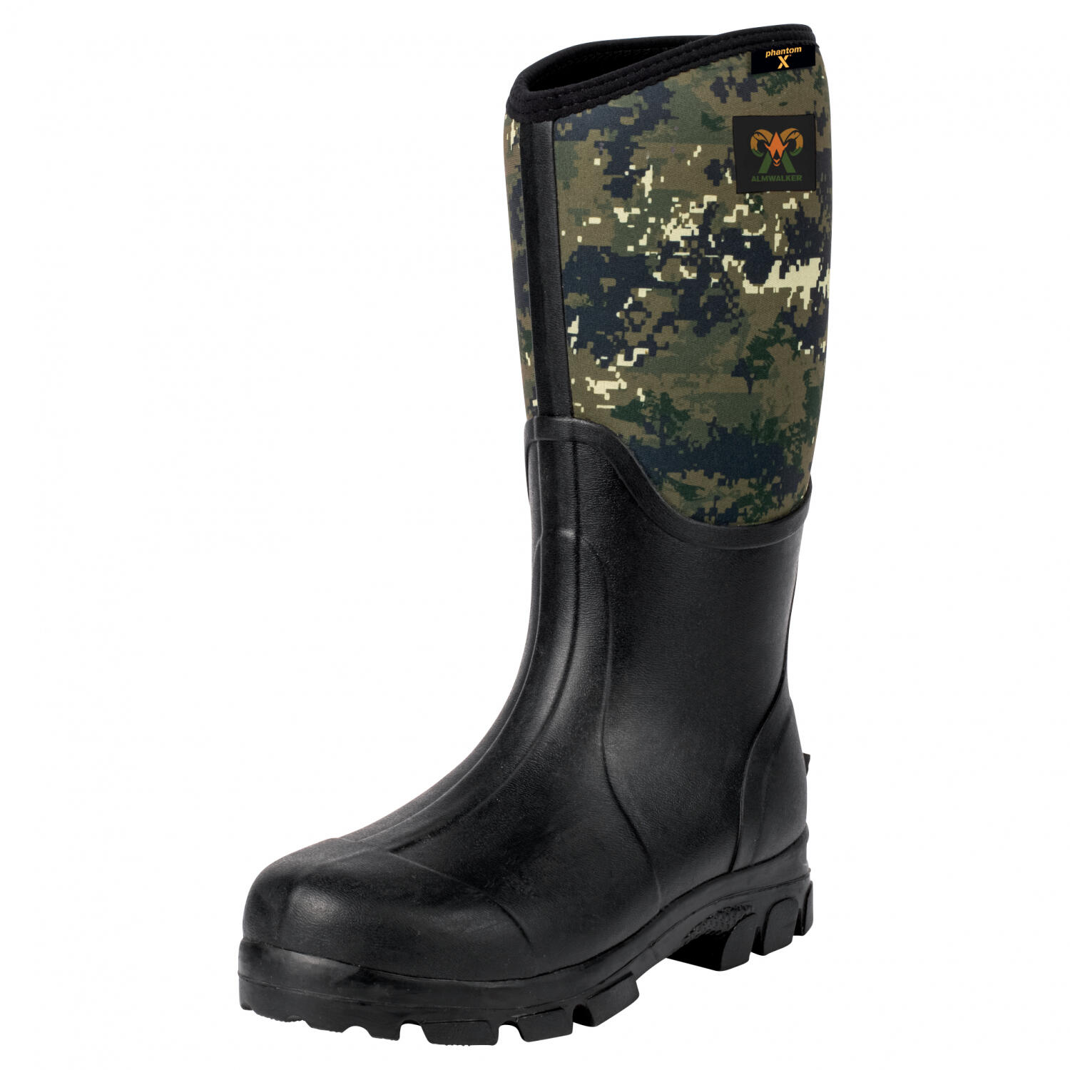 Almwalker Neoprenstiefel Don DLX Herren (phantomX/Schwarz) Größe 43 1/5