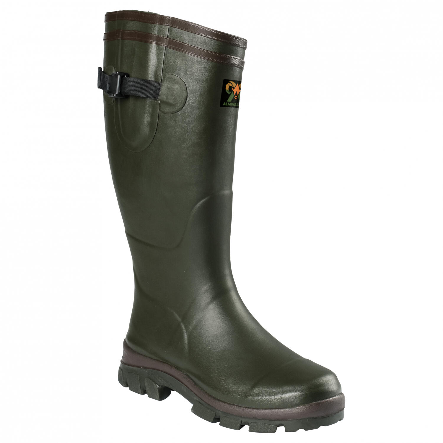 Almwalker Gummistiefel Kolding Unisex (Oliv) Größe 46 1/2